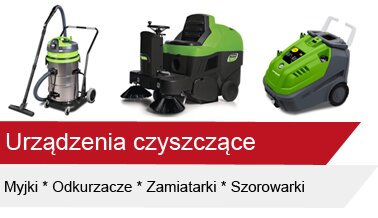 Urządzenia czyszczące